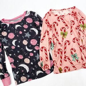 Pink Chicken & Little Sleepies long Sleeve Shirt Bundle